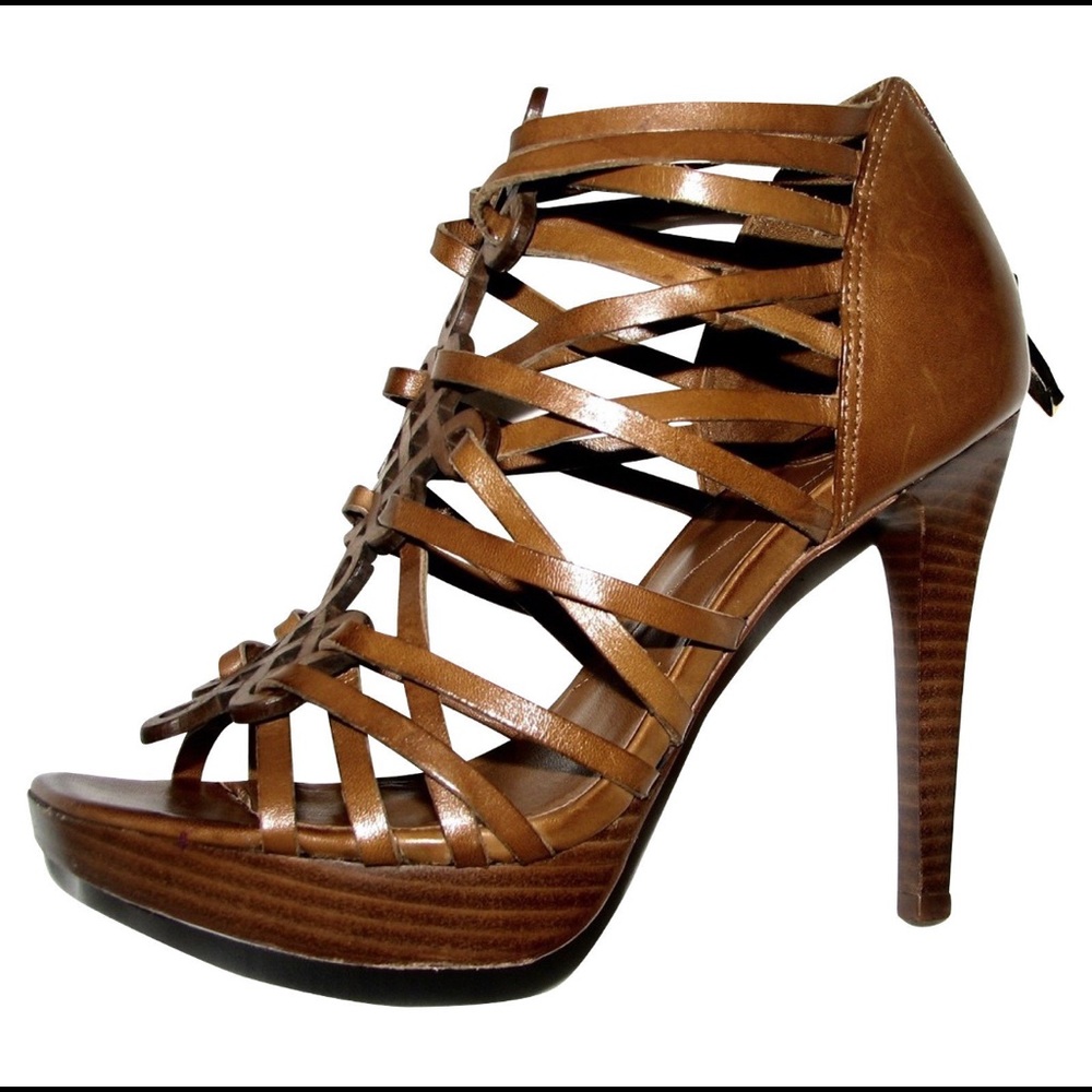 DVF Platform Sandals Size 8